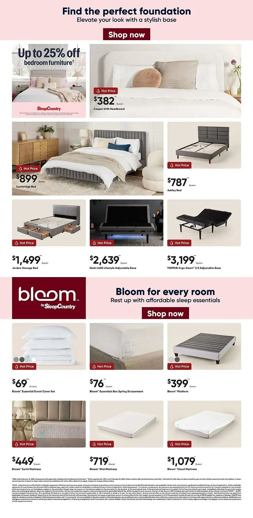 Sleep Country flyer from January 21 to February 3 2026 - flyer page 4