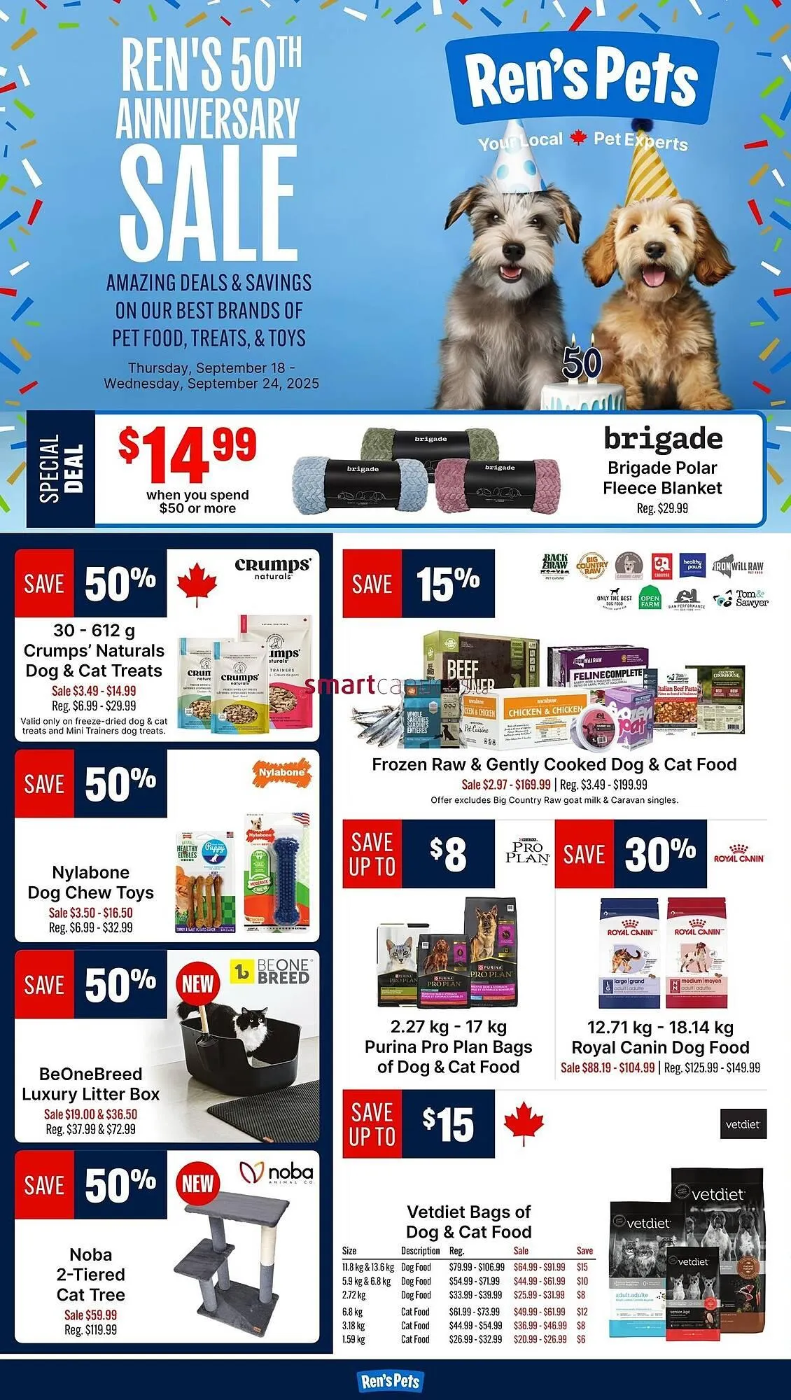Ren’s Pets Depot flyer from September 18 to September 24 2025 - flyer page 1