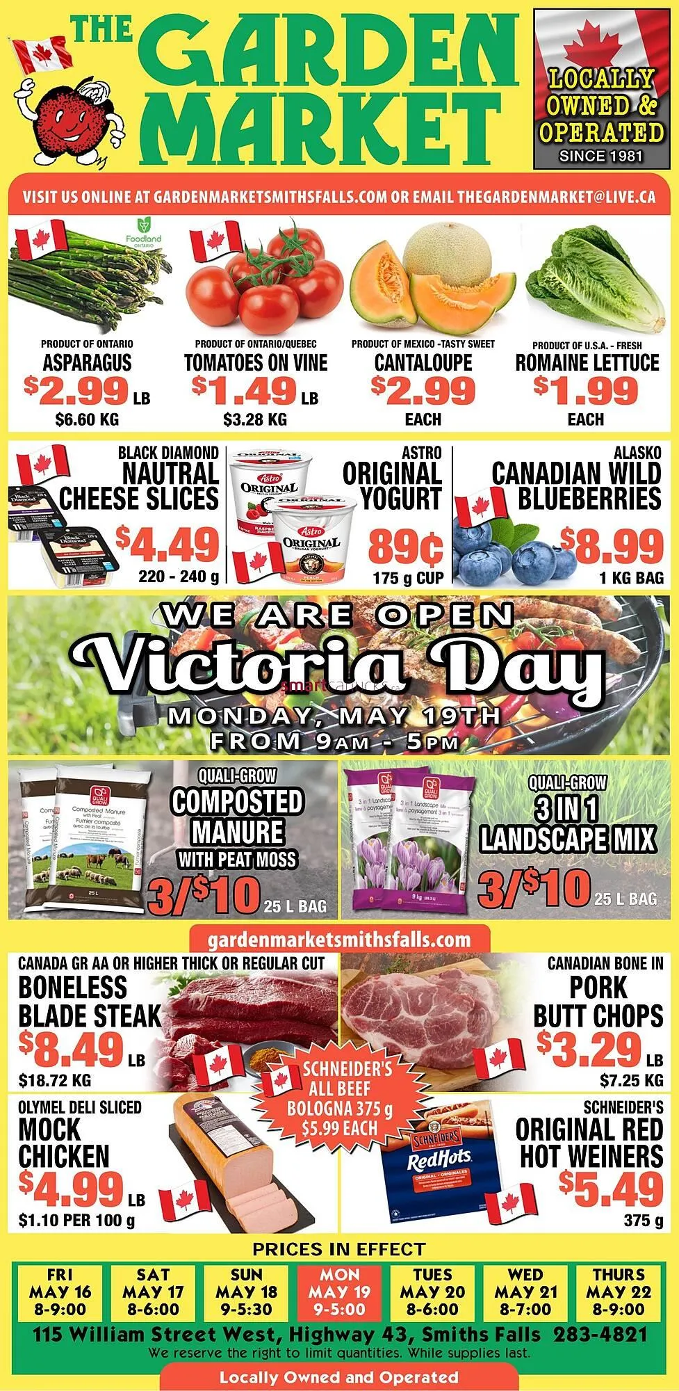 The Garden Market flyer - 1