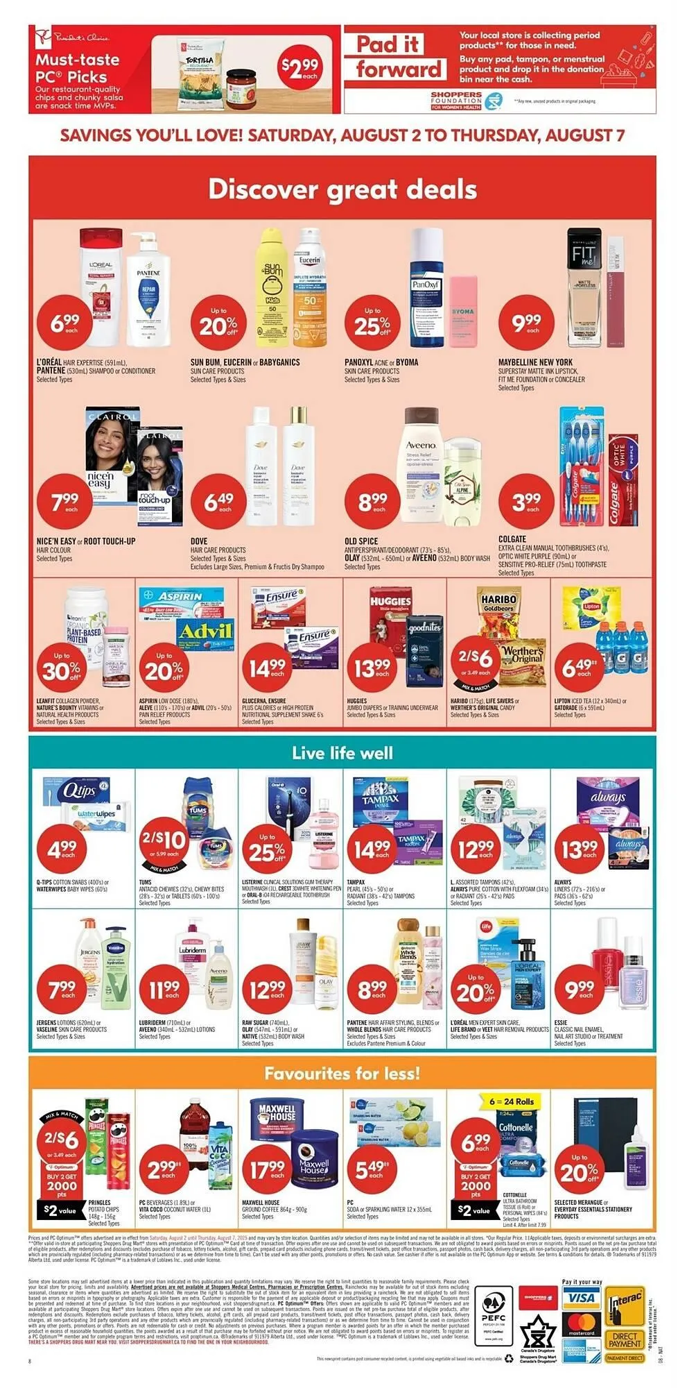 Shoppers Drug Mart flyer from August 1 to August 7 2025 - flyer page 17