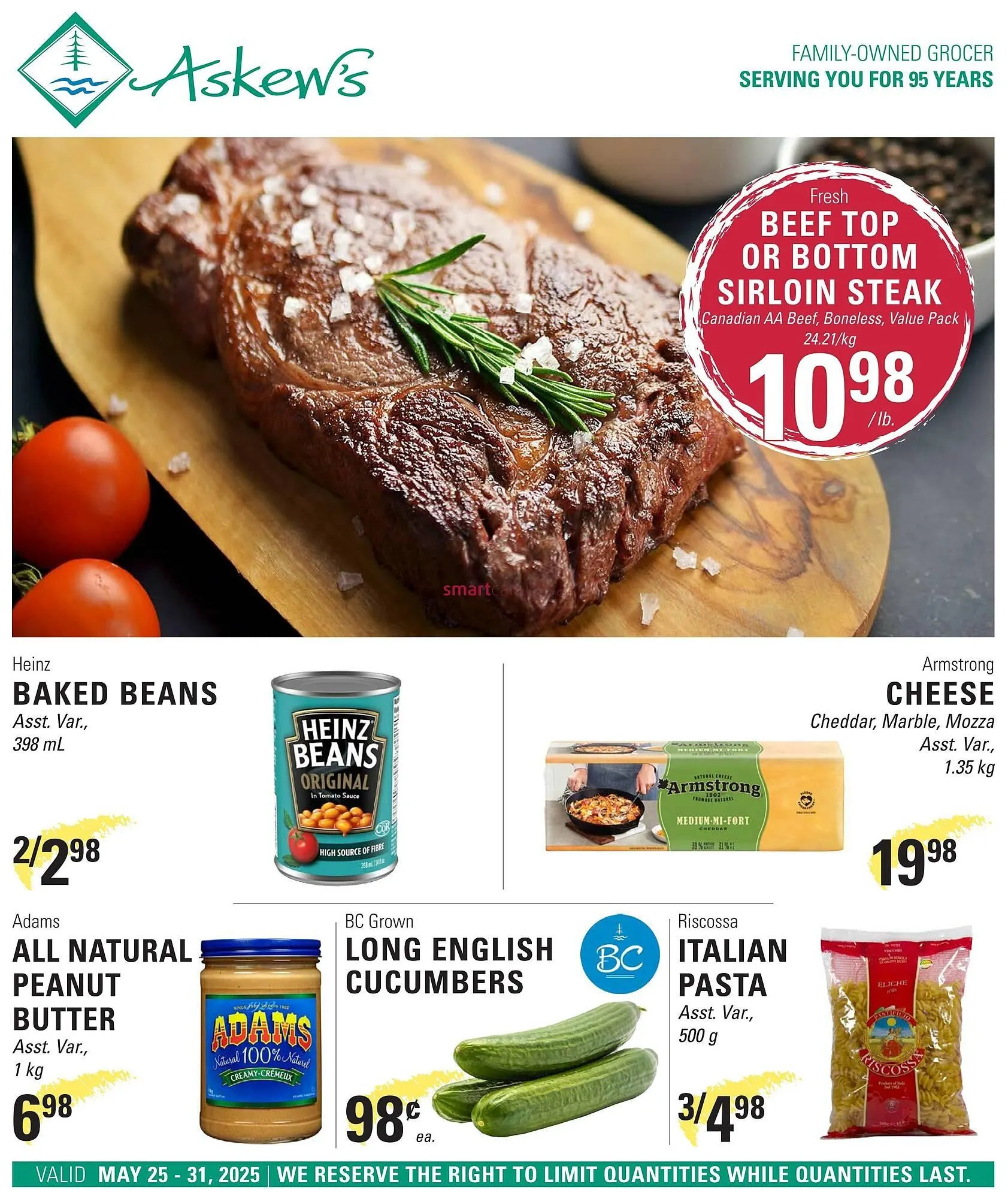 Askews Foods flyer from May 25 to May 31 2025 - flyer page 1
