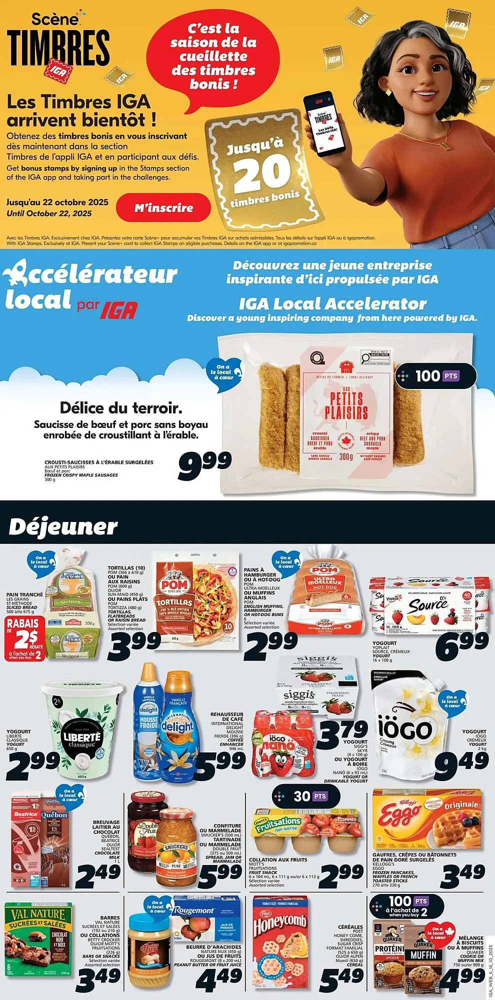 IGA flyer from October 16 to October 22 2025 - flyer page 8