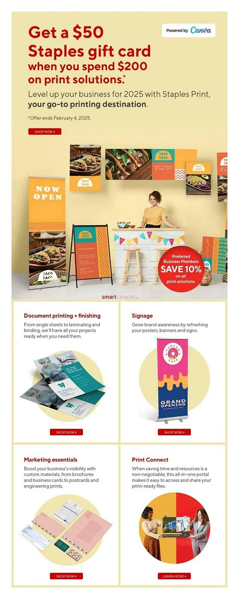 Staples flyer from January 17 to January 23 2025 - flyer page 5