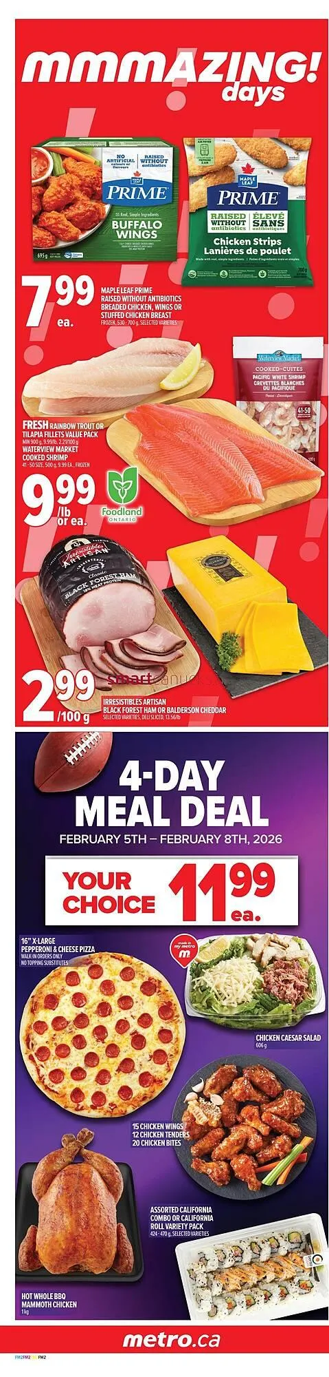 Metro flyer from February 5 to February 11 2026 - flyer page 3