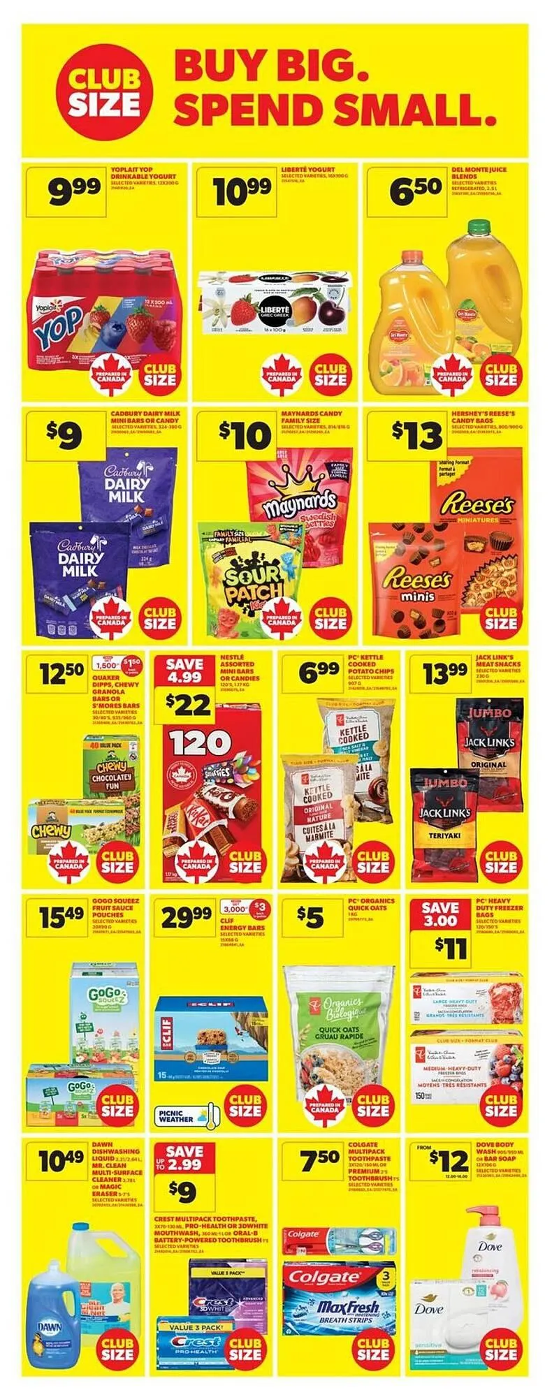 Real Canadian Superstore flyer from August 14 to August 20 2025 - flyer page 15