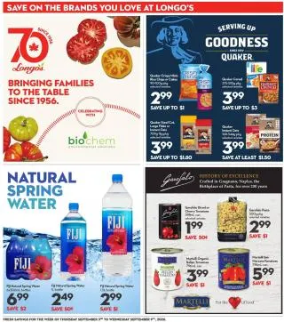 Longo's Flyer from September 3 to September 9 2026 - flyer page 25