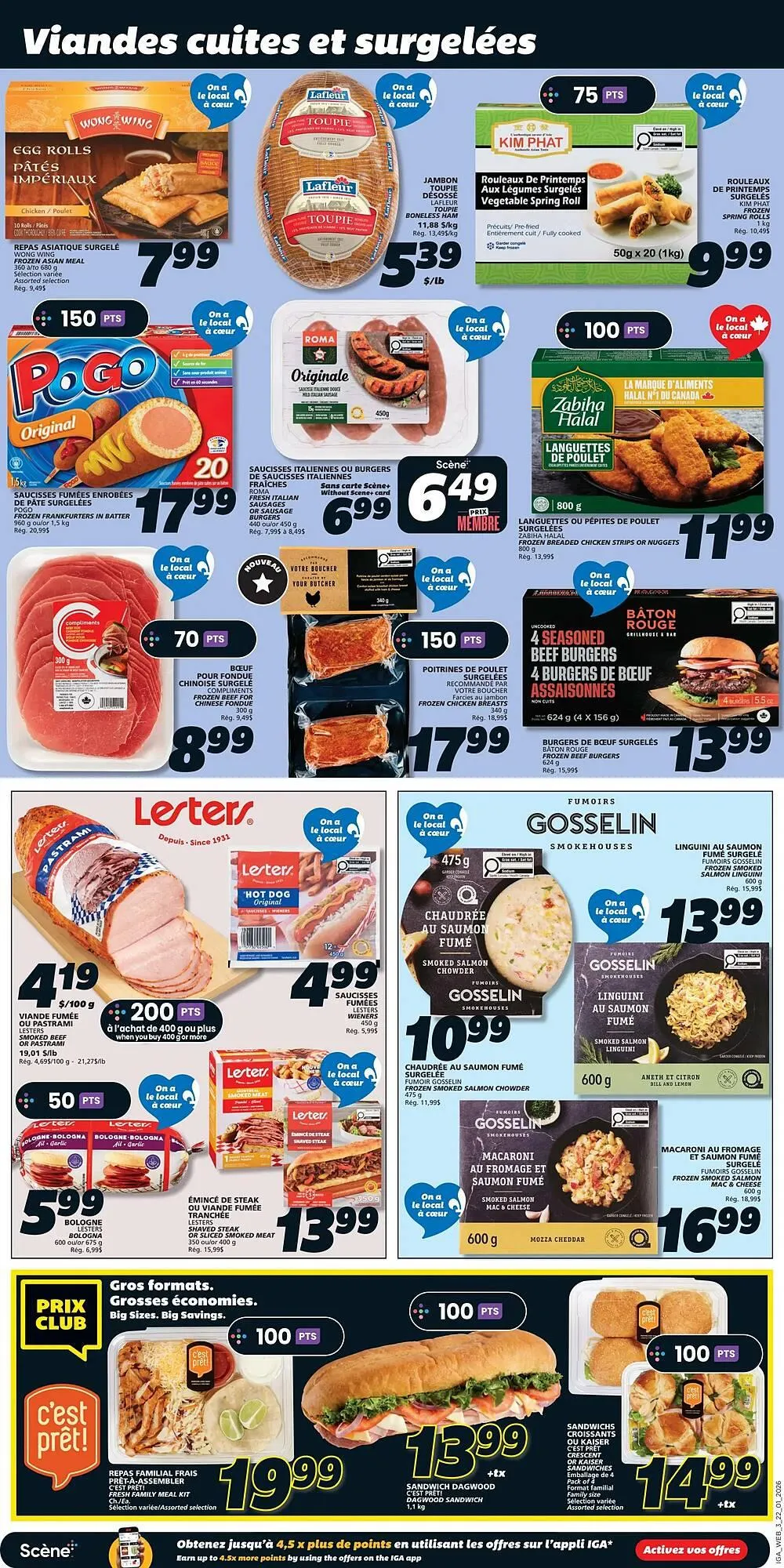 IGA flyer from January 22 to January 28 2026 - flyer page 5
