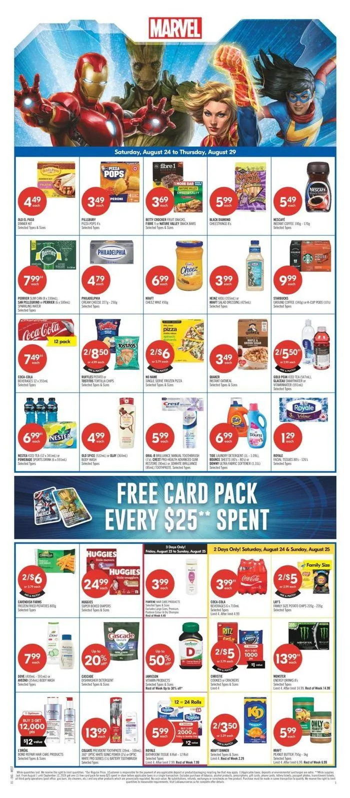 Exclusive deals and bargains from August 24 to August 29 2024 - flyer page 22