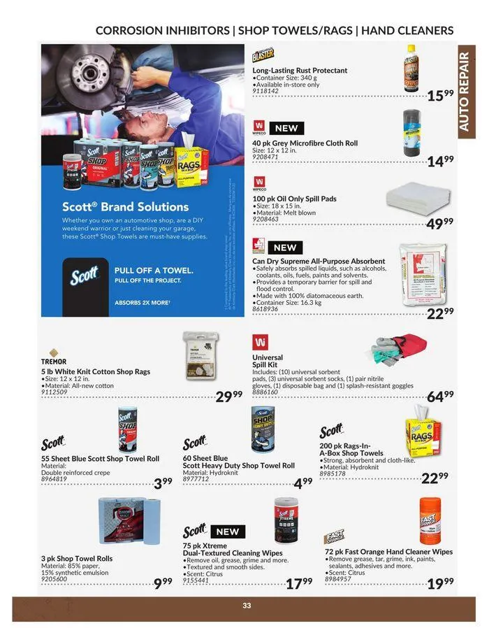 Auto Repair Catalogue from April 23 to April 22 2025 - flyer page 33