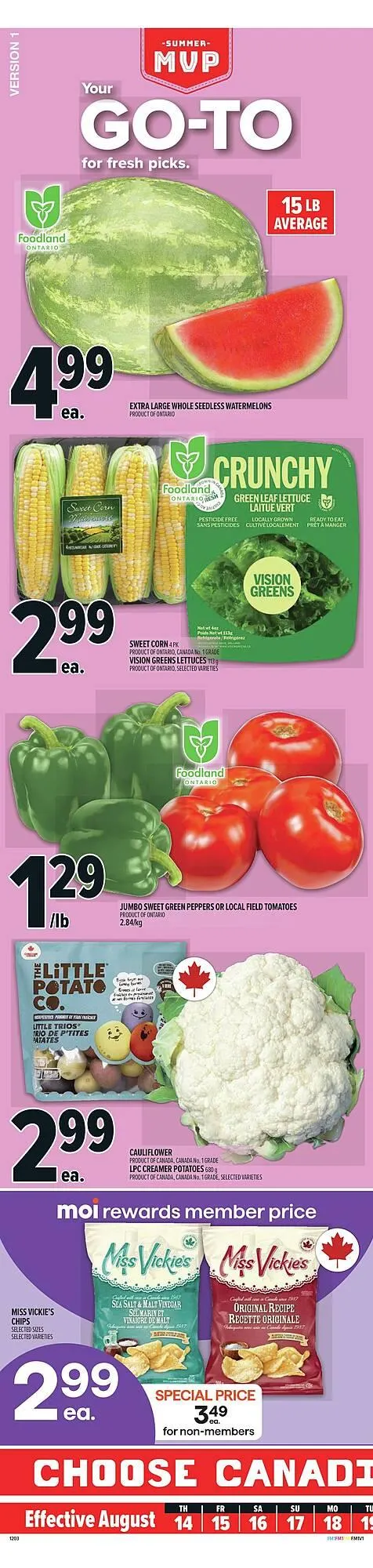 Metro flyer from August 14 to August 21 2025 - flyer page 2