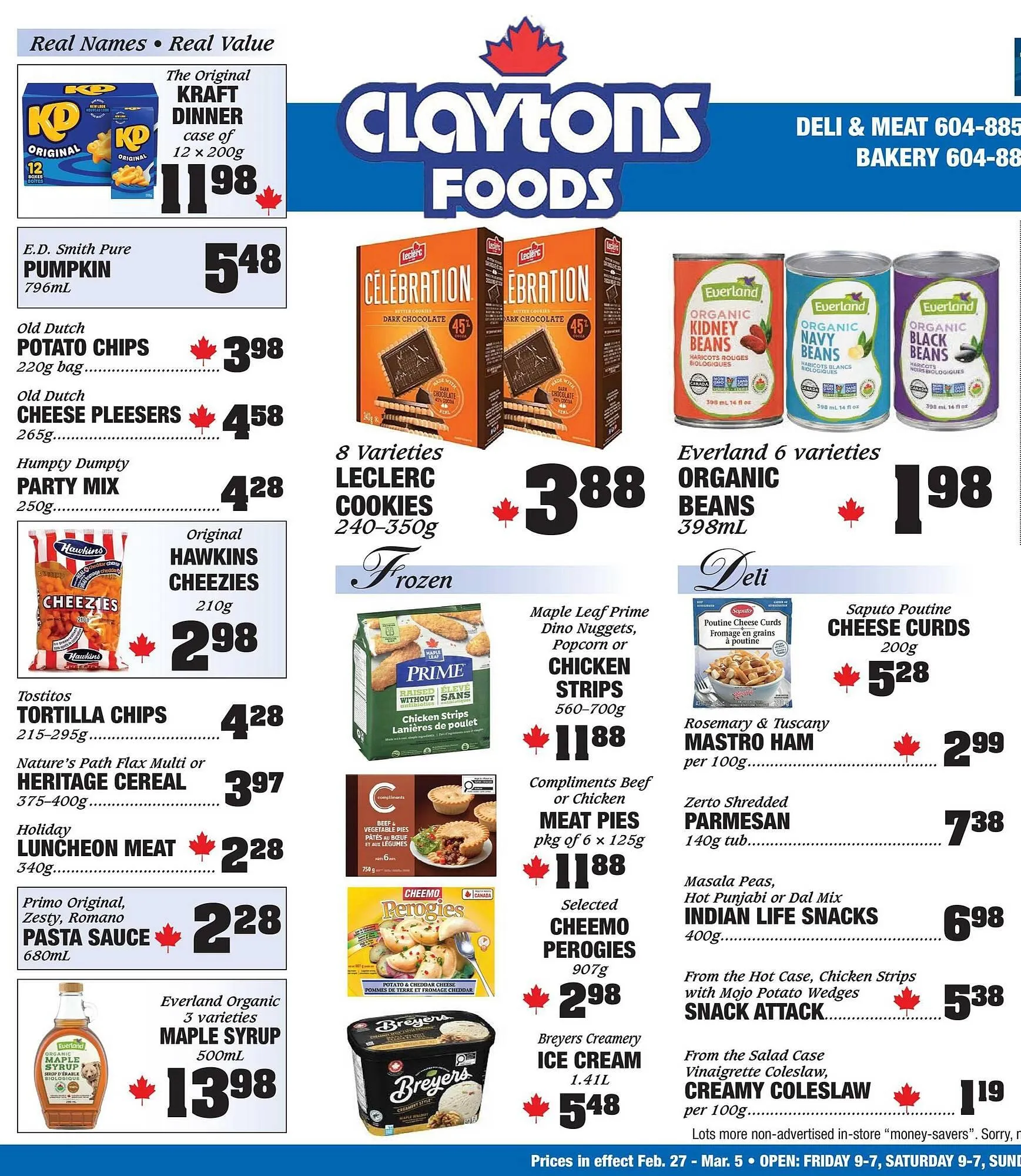 Claytons Heritage Market flyer from February 27 to March 5 2026 - flyer page 2