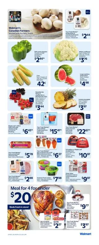 Walmart Flyer from June 18 to June 24 2026 - flyer page 4