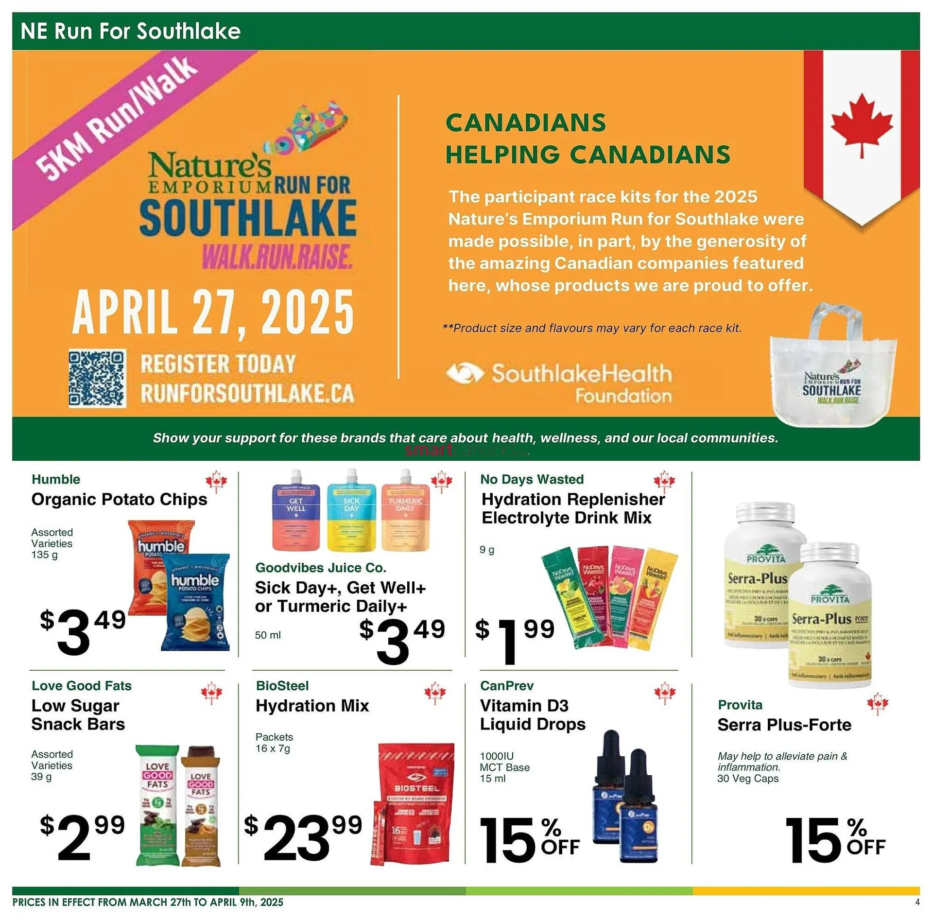 Nature's Emporium flyer from March 27 to April 2 2025 - flyer page 4