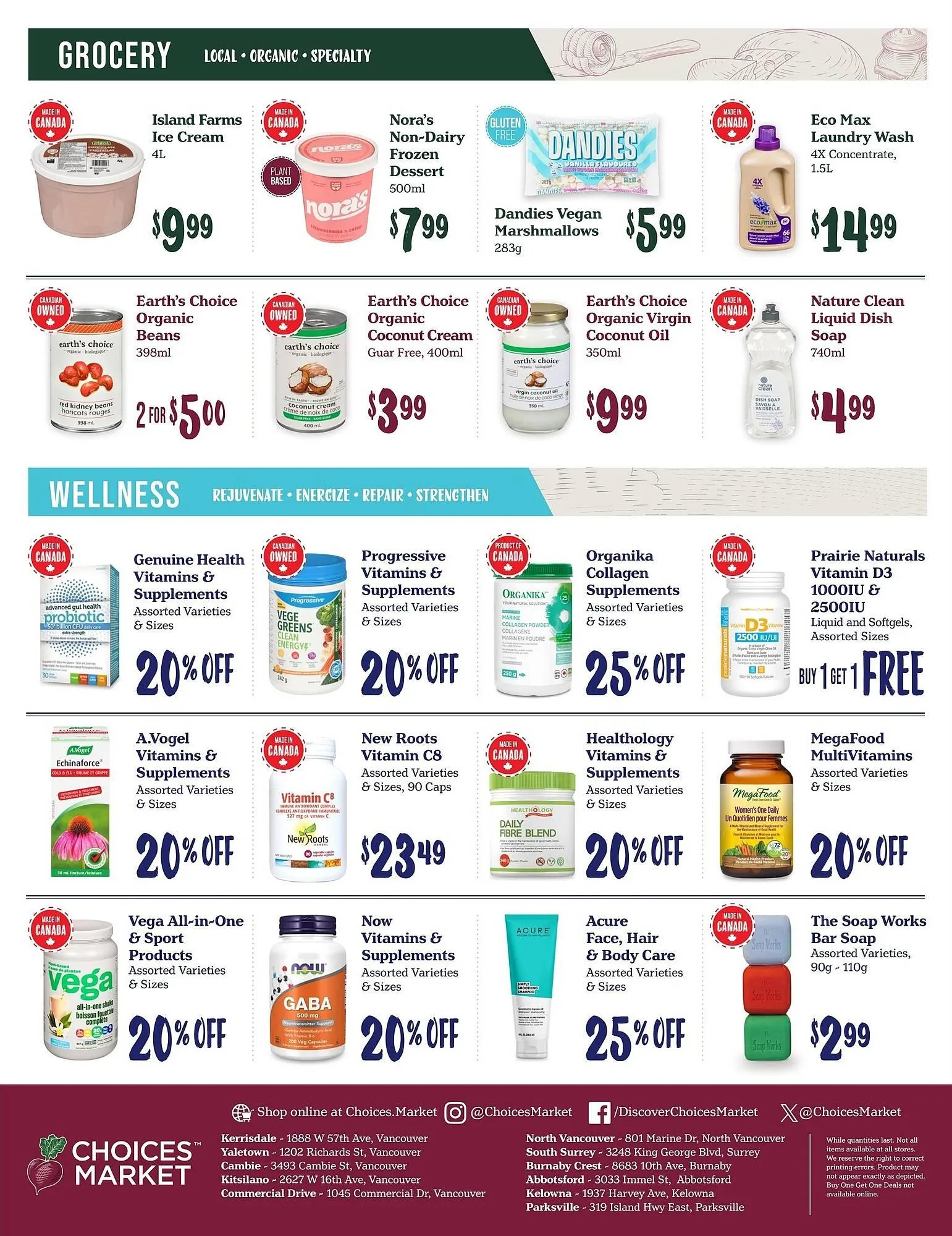 Choices Market flyer from March 27 to April 2 2025 - flyer page 6