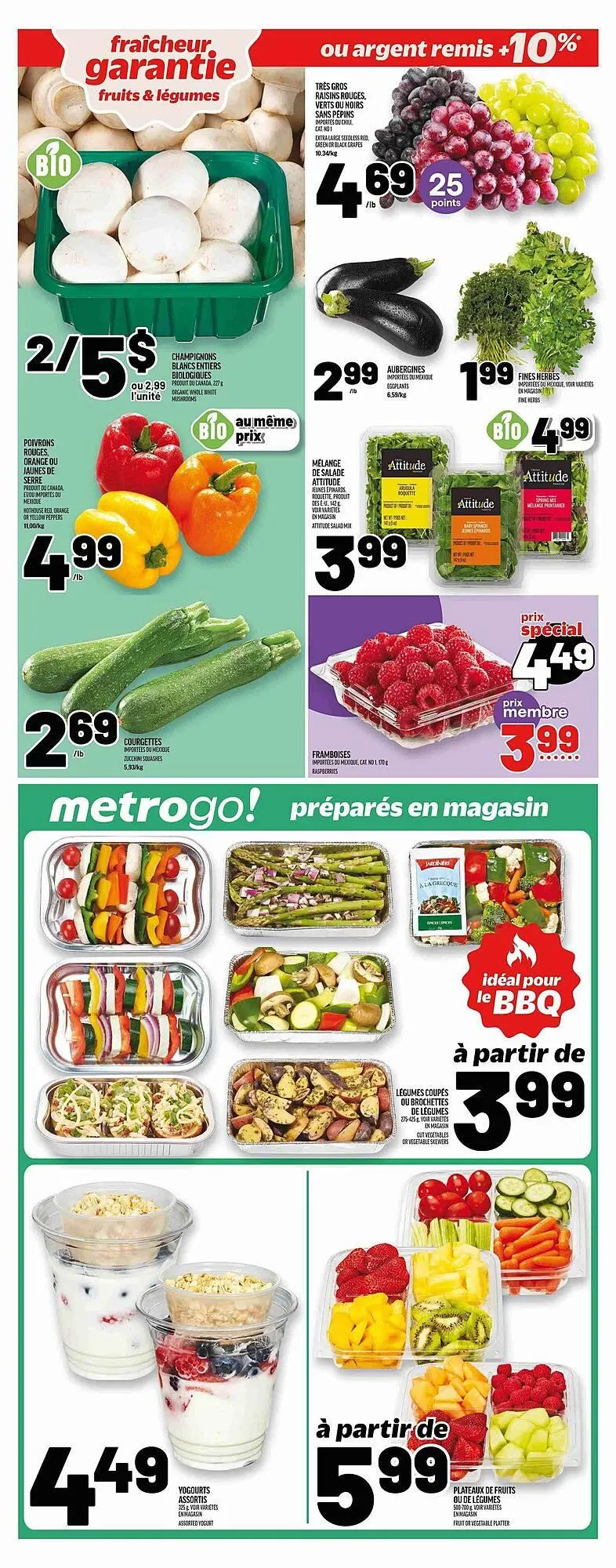 Metro flyer from April 24 to May 1 2025 - flyer page 11