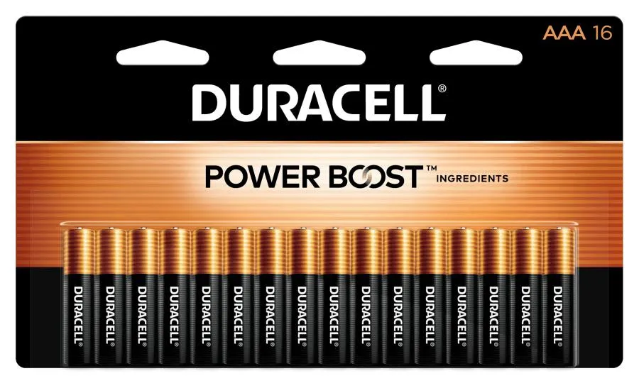 Duracell Coppertop AAA Alkaline Batteries