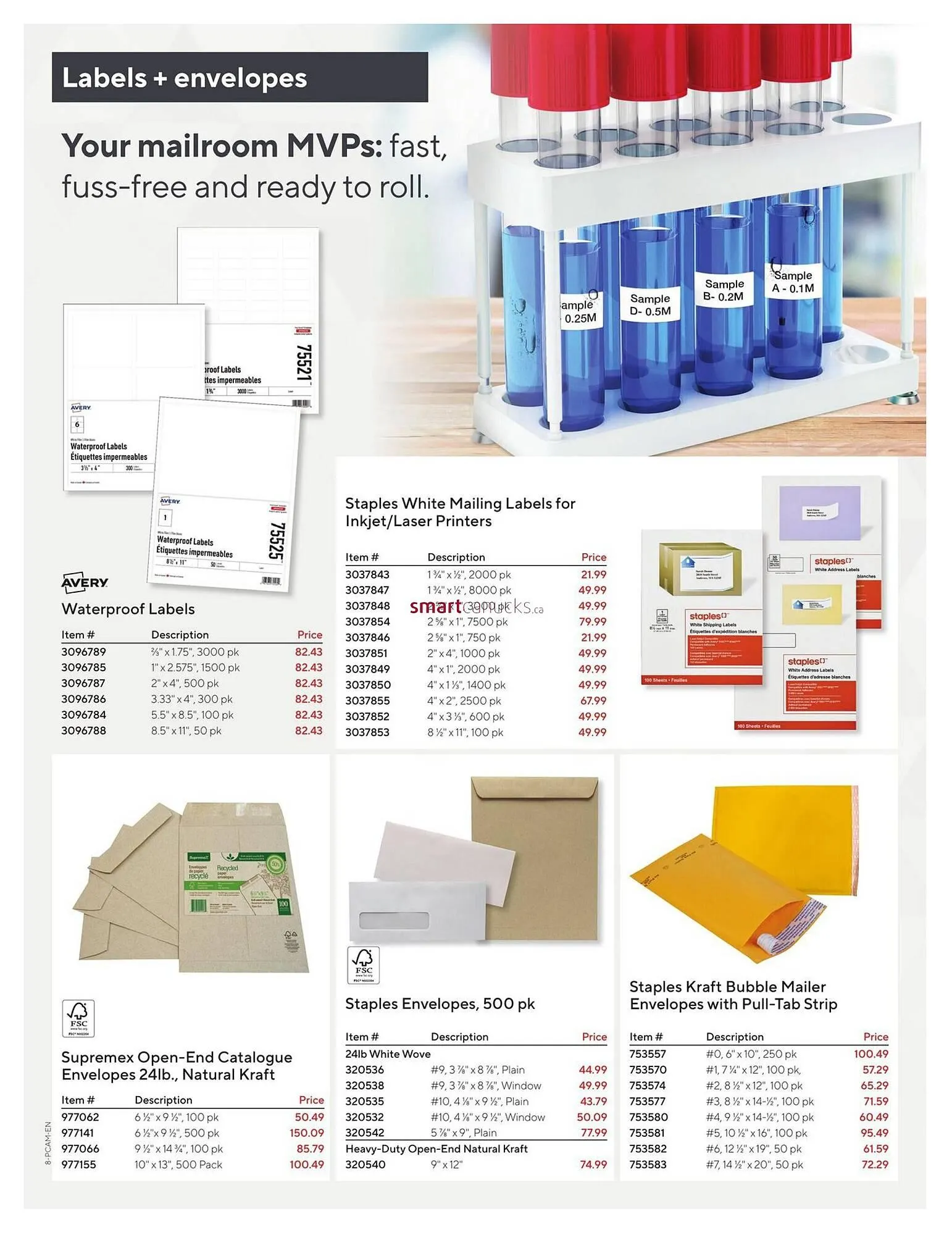 Staples flyer from August 8 to August 14 2025 - flyer page 8