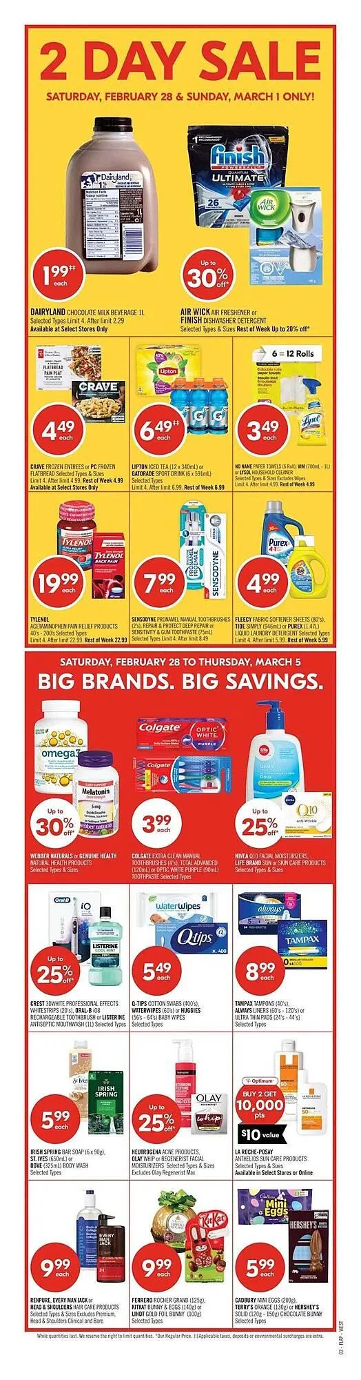 Shoppers Drug Mart flyer from February 26 to March 5 2026 - flyer page 3