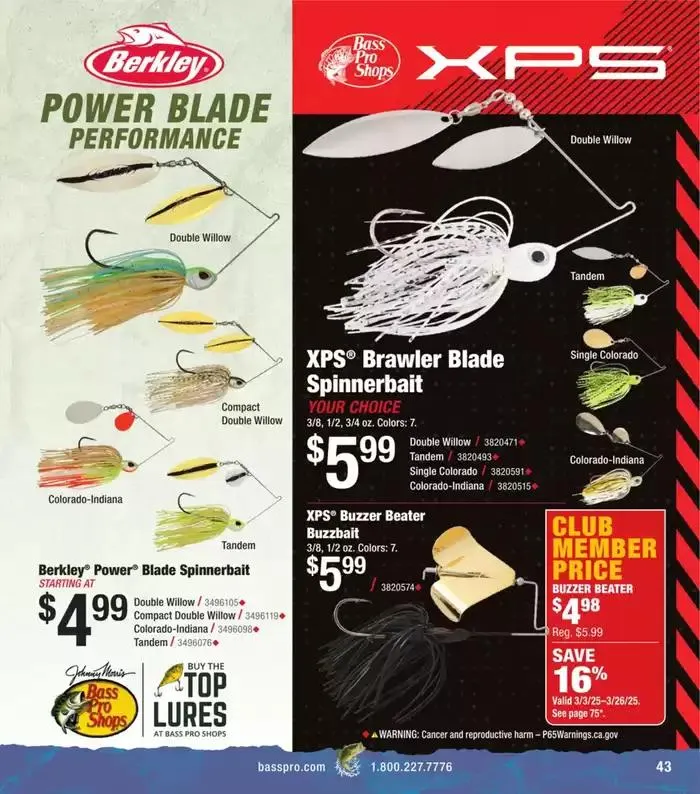Fishing Specialist Catalog from March 5 to April 3 2025 - flyer page 42