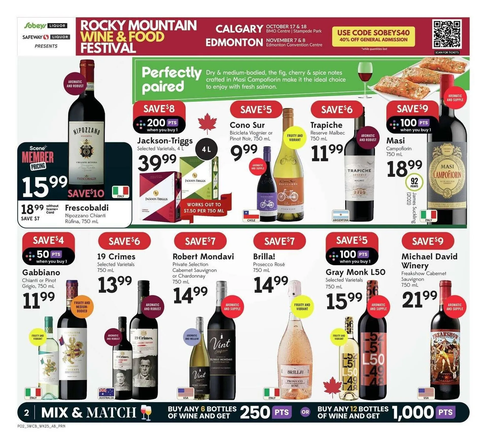 Safeway flyer from October 16 to November 6 2025 - flyer page 2