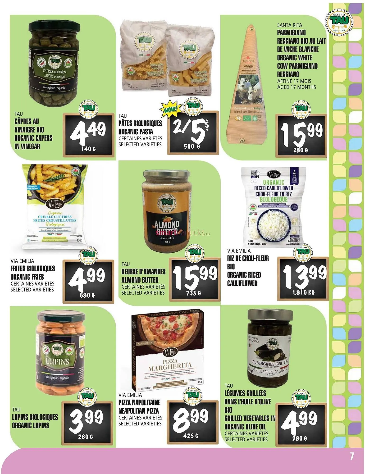 Marches Tau flyer from March 31 to April 13 2025 - flyer page 7