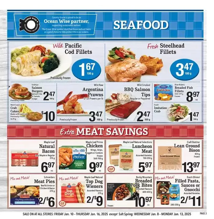 New offers to discover from January 8 to January 15 2025 - flyer page 3