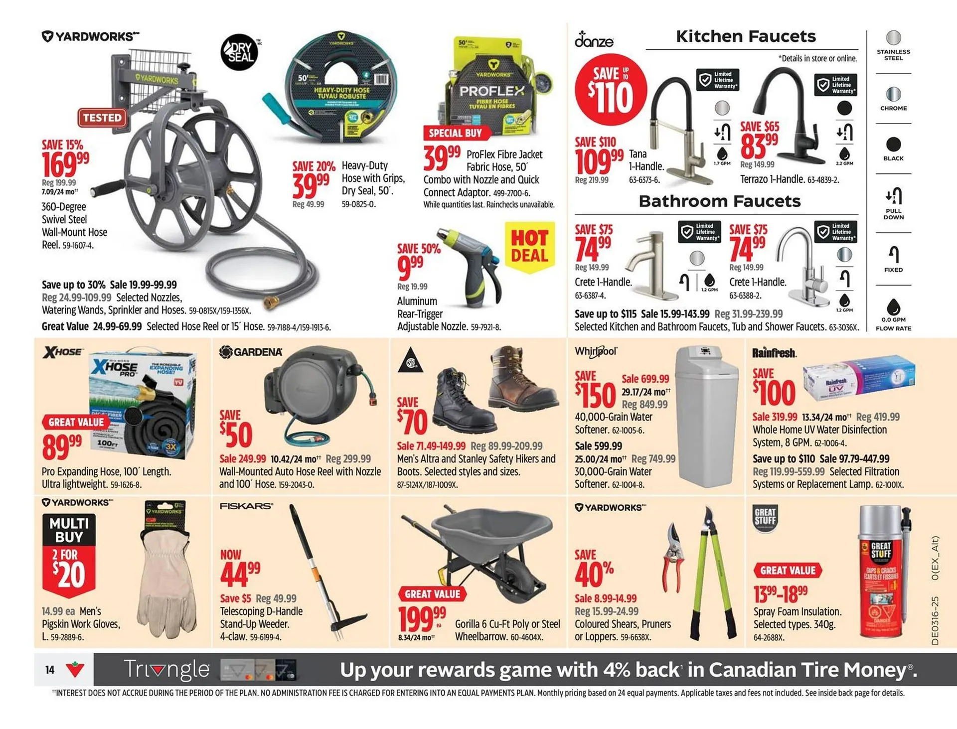 Canadian Tire flyer from April 10 to April 16 2025 - flyer page 14