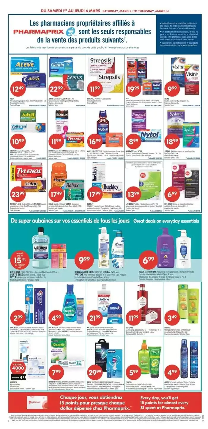 Shoppers Drug Mart Weekly ad from March 1 to March 6 2025 - flyer page 4
