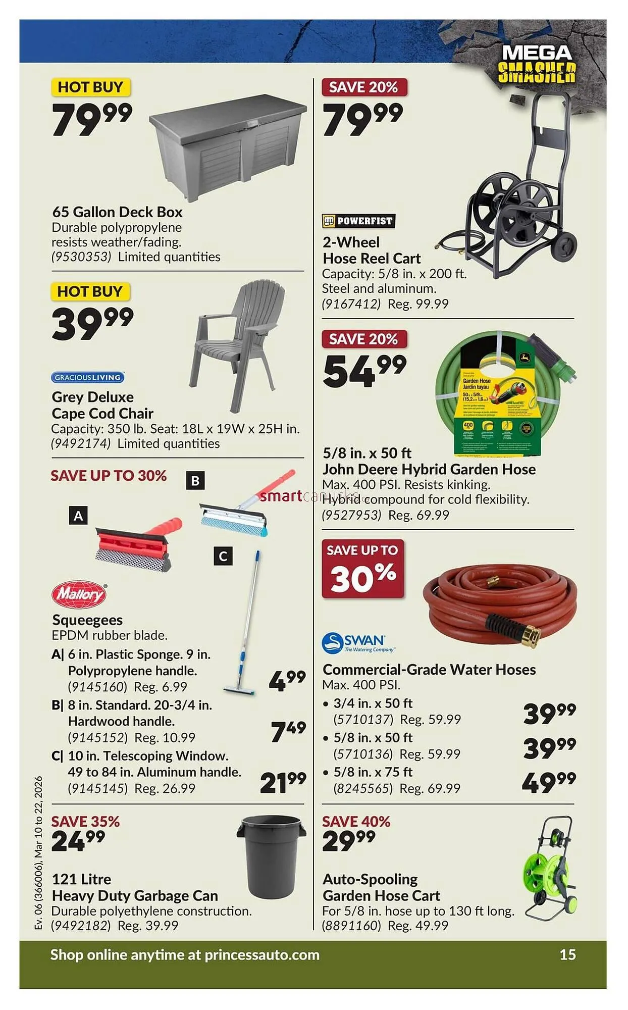 Princess Auto flyer from March 10 to March 22 2026 - flyer page 20