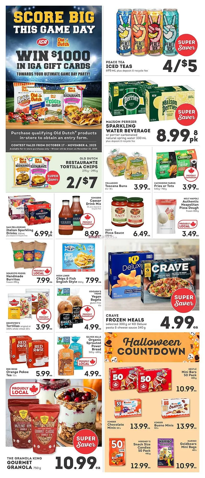 IGA flyer from October 16 to October 22 2025 - flyer page 4