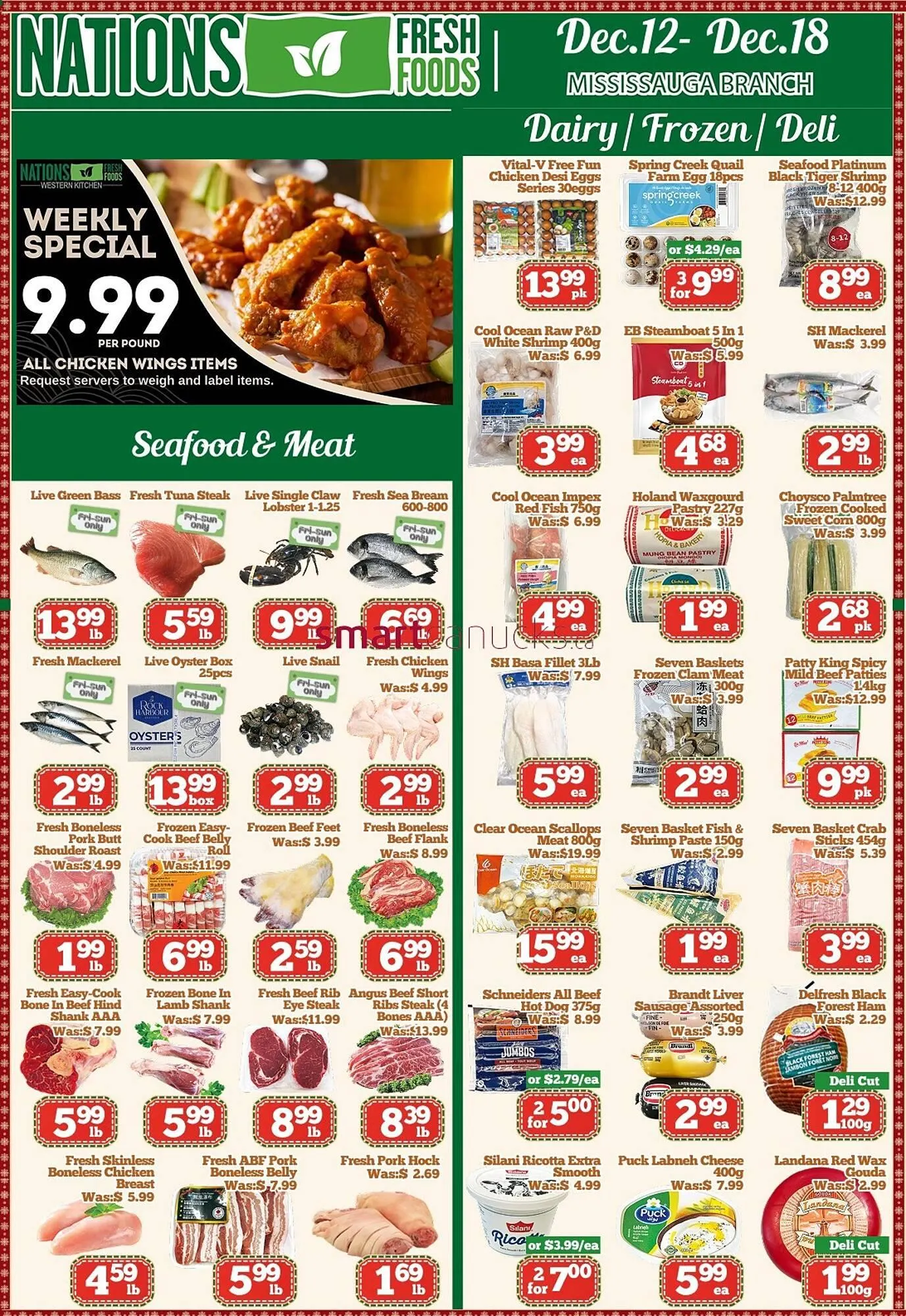 Nations Fresh Foods flyer from December 12 to December 18 2025 - flyer page 1