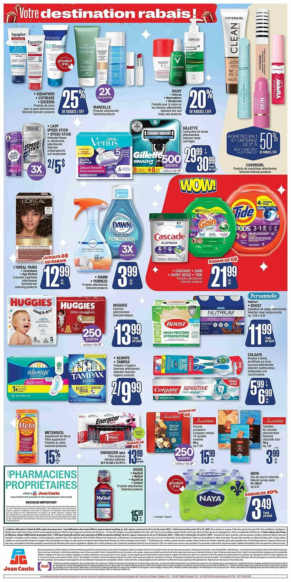 Jean Coutu flyer from December 25 to December 31 2025 - flyer page 2