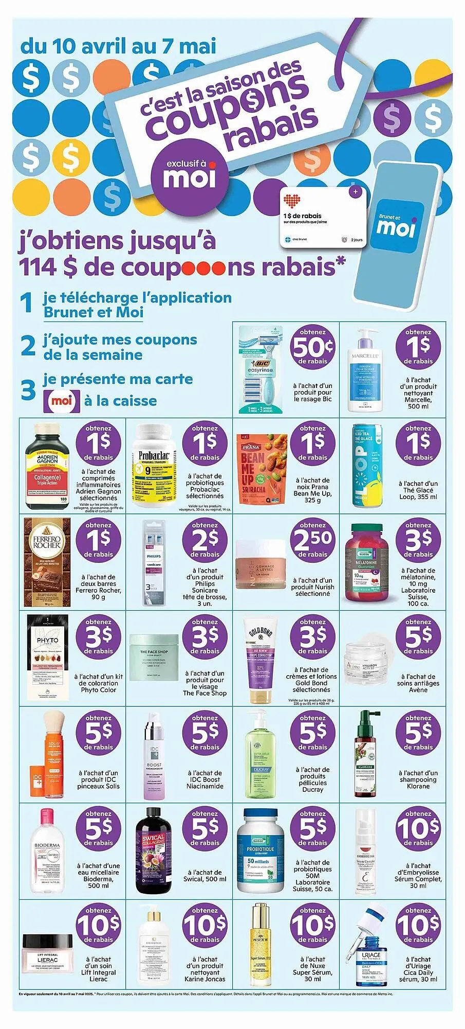 Brunet flyer from April 16 to April 30 2025 - flyer page 5