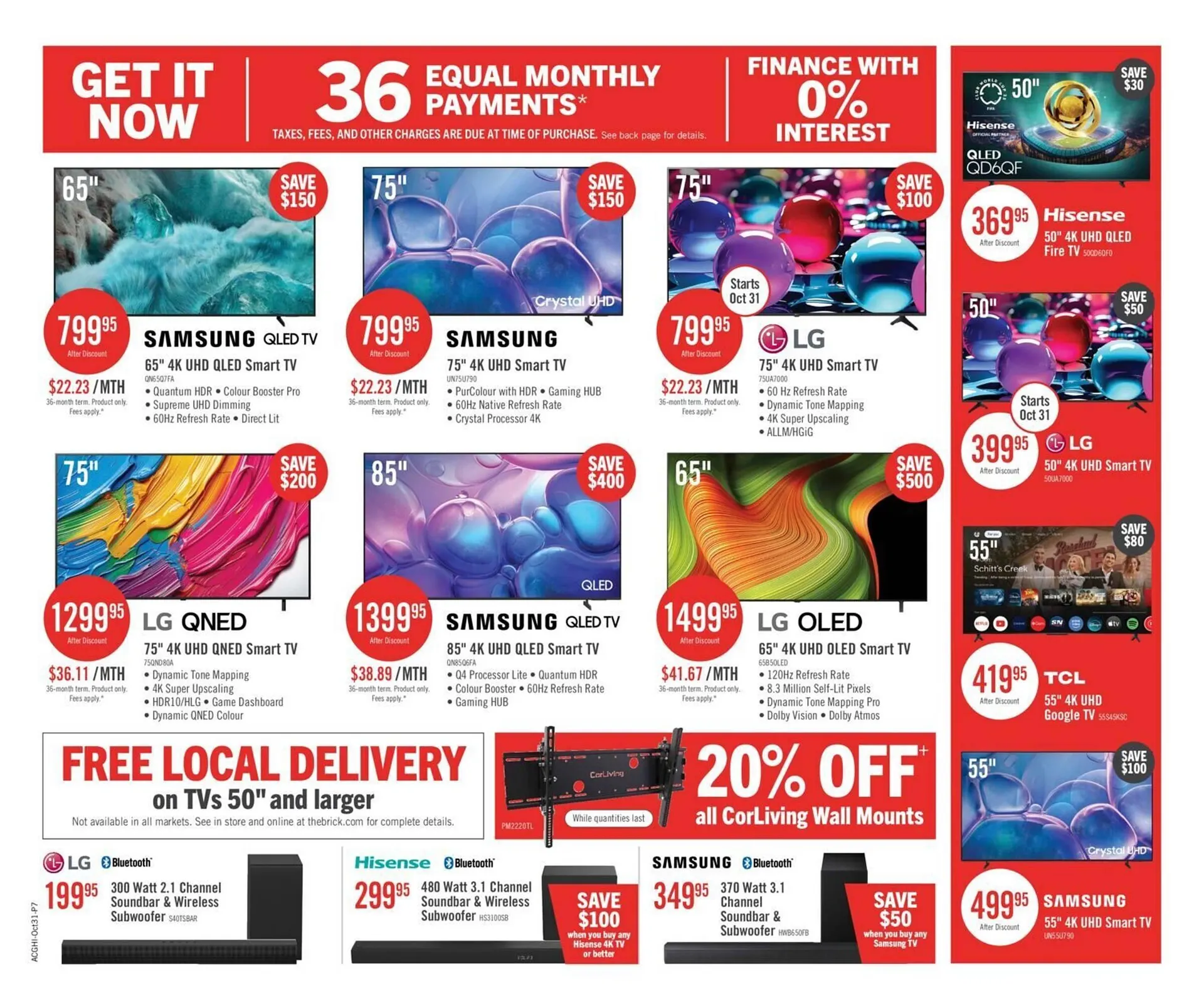 The Brick flyer from October 28 to November 2 2025 - flyer page 17