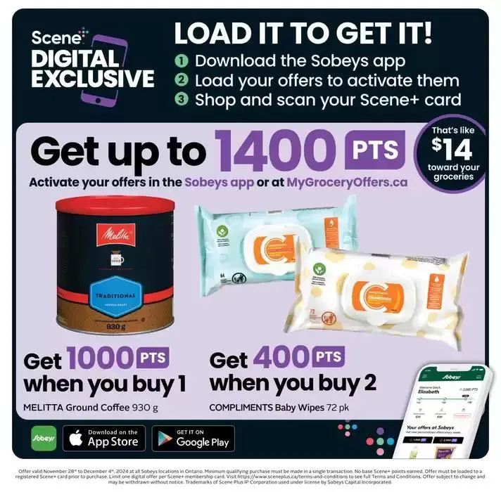 Great discounts on selected products from November 28 to December 4 2024 - flyer page 14