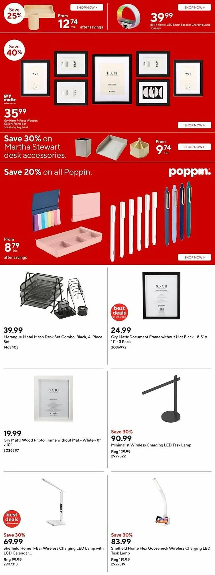 Staples flyer from January 2 to January 16 2025 - flyer page 20