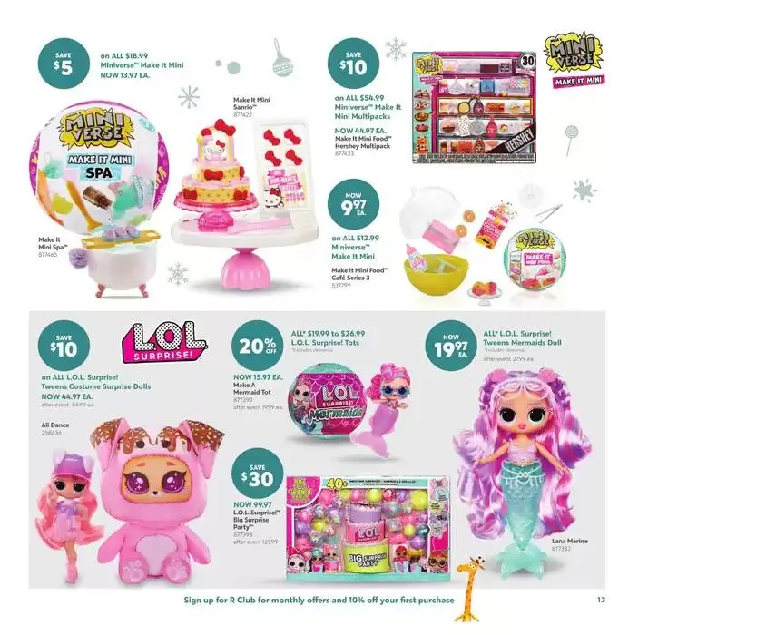 Current deals and offers from October 31 to November 20 2024 - flyer page 13