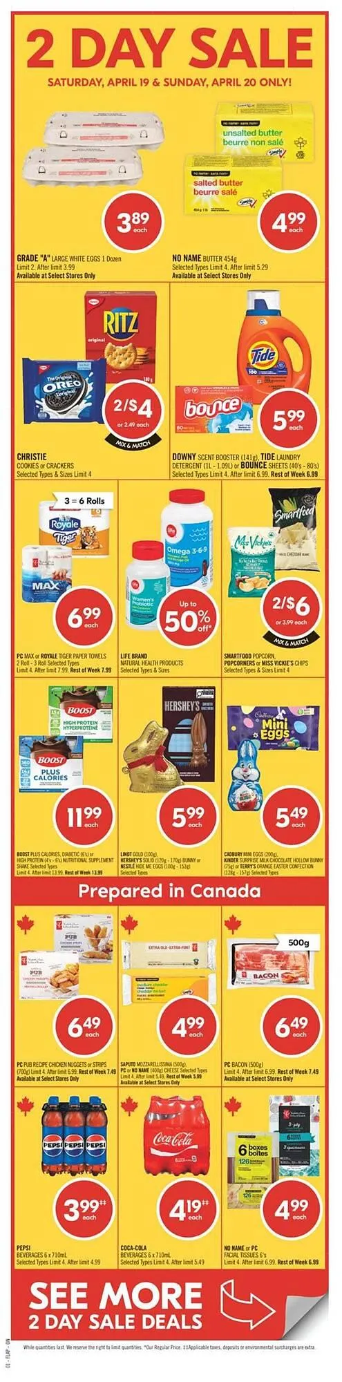 Shoppers Drug Mart flyer from April 19 to April 25 2025 - flyer page 4