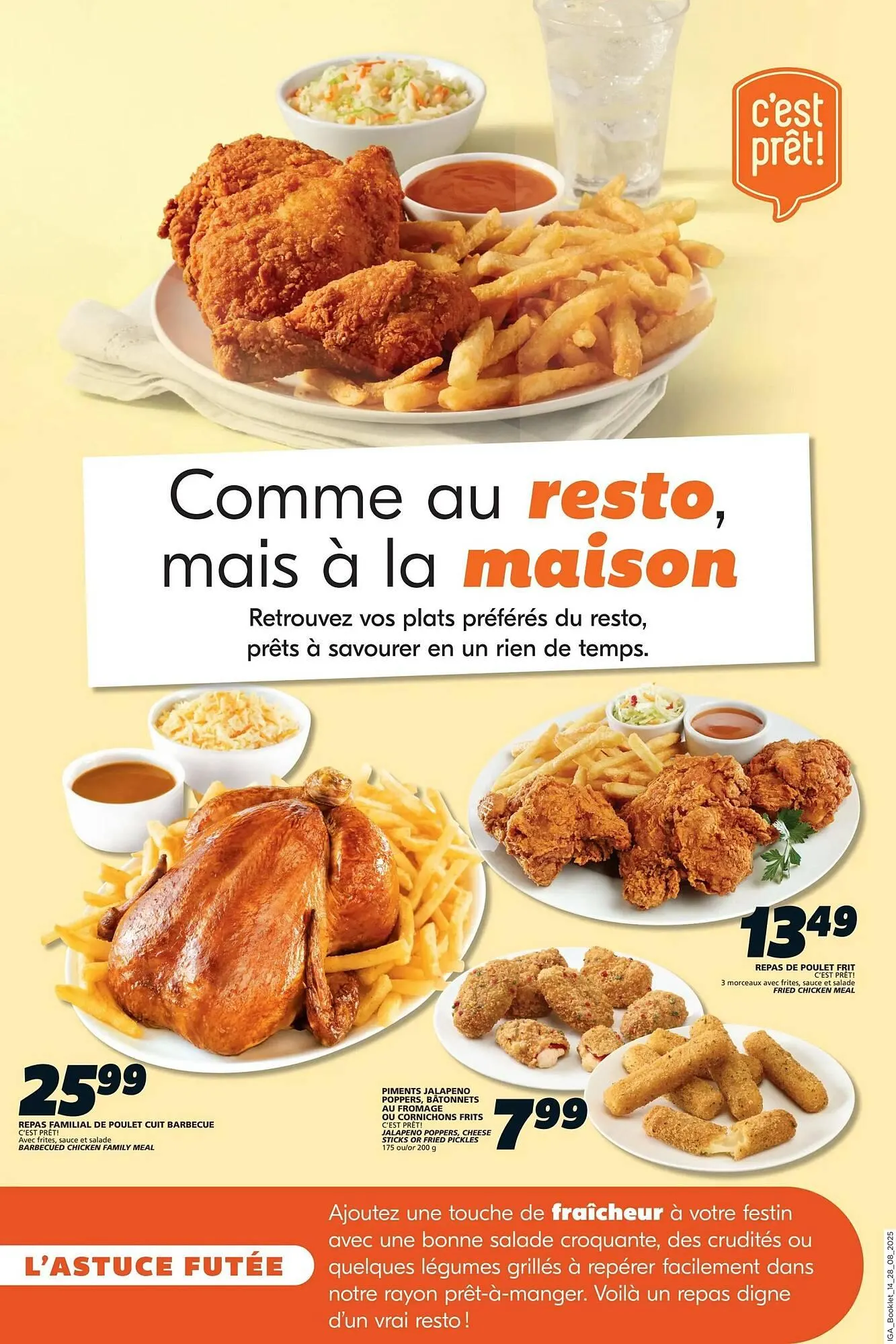 IGA flyer from August 28 to September 3 2025 - flyer page 31