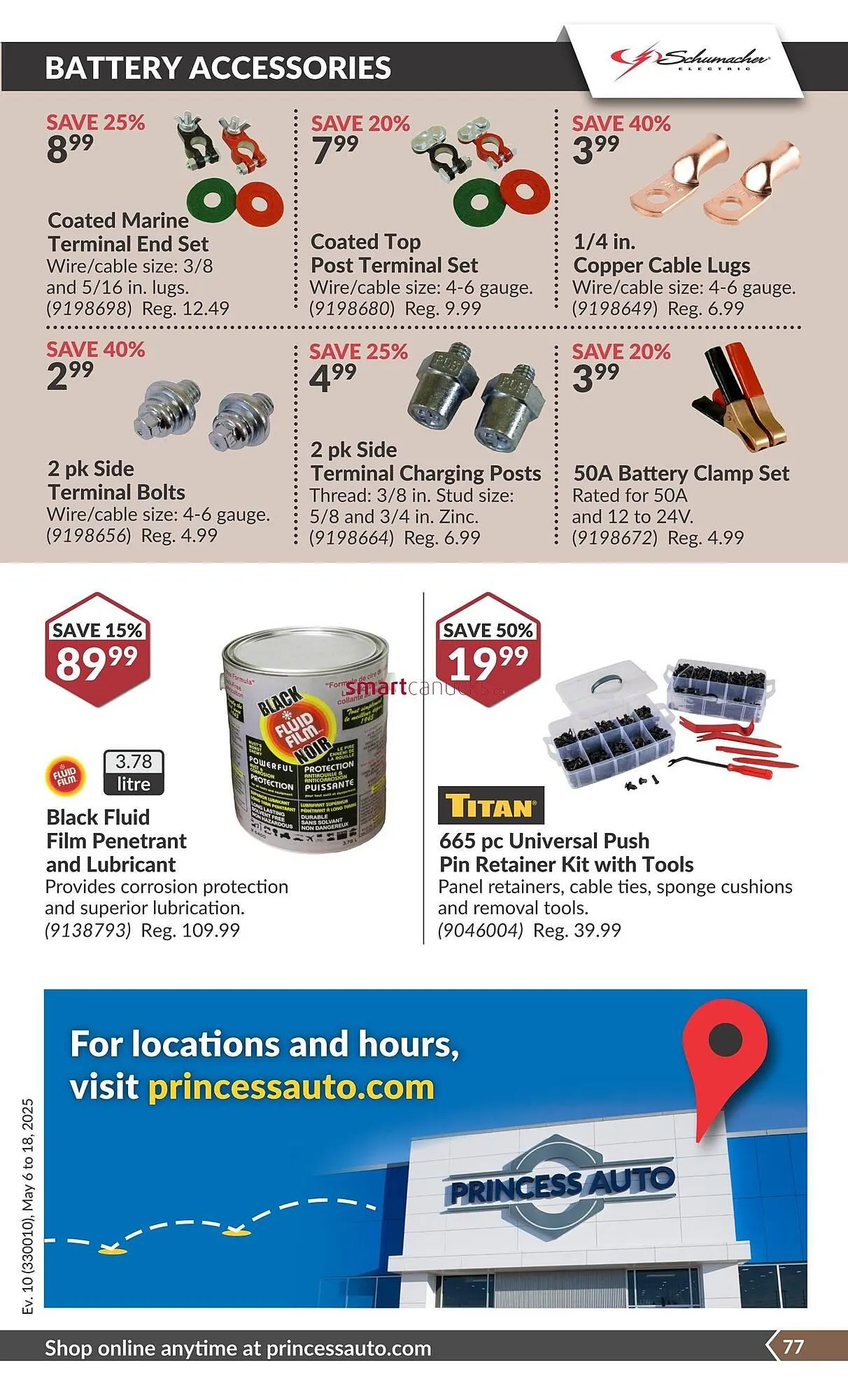 Princess Auto flyer from May 5 to May 11 2025 - flyer page 80