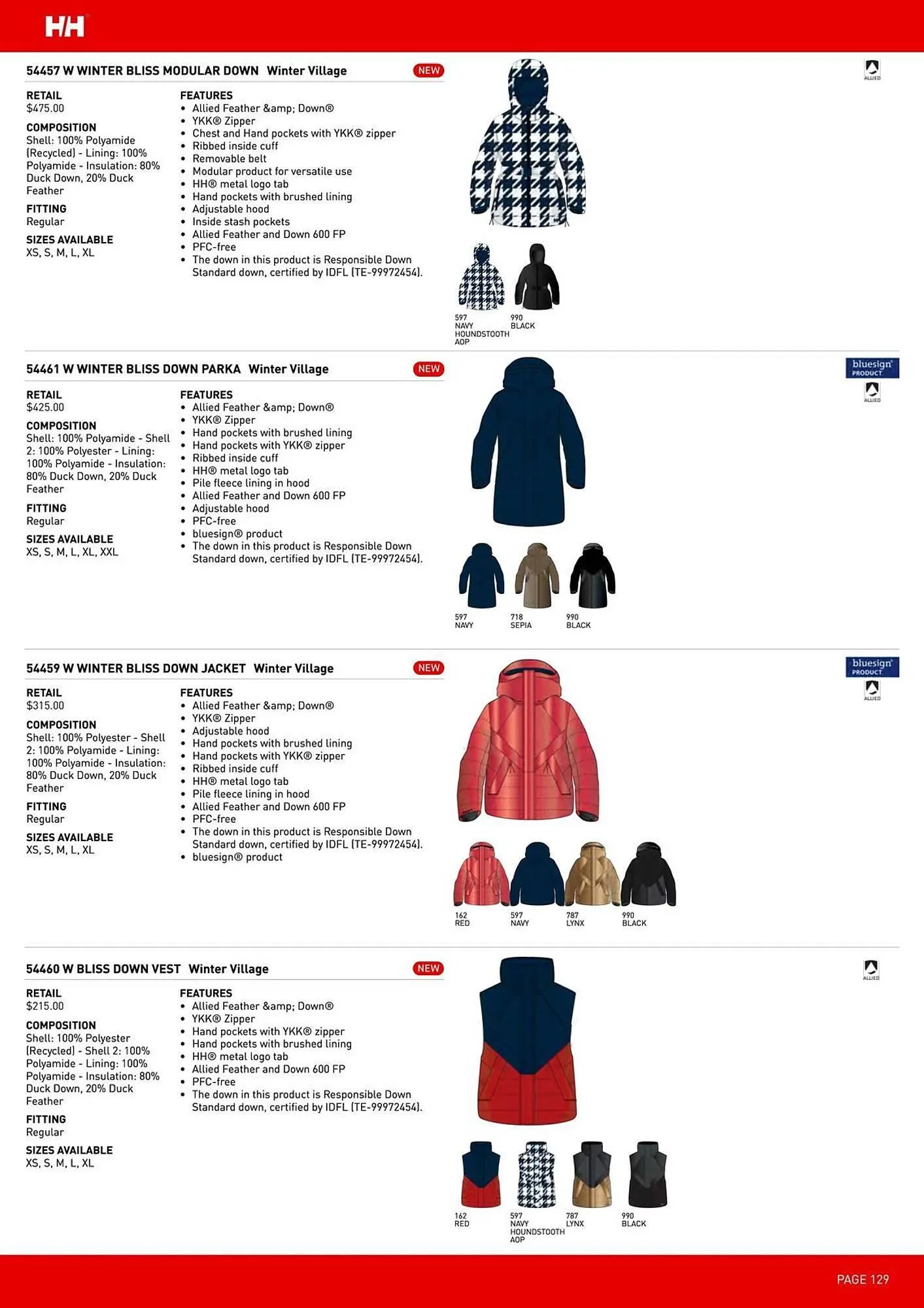 Helly Hansen flyer from September 11 to February 28 2026 - flyer page 129
