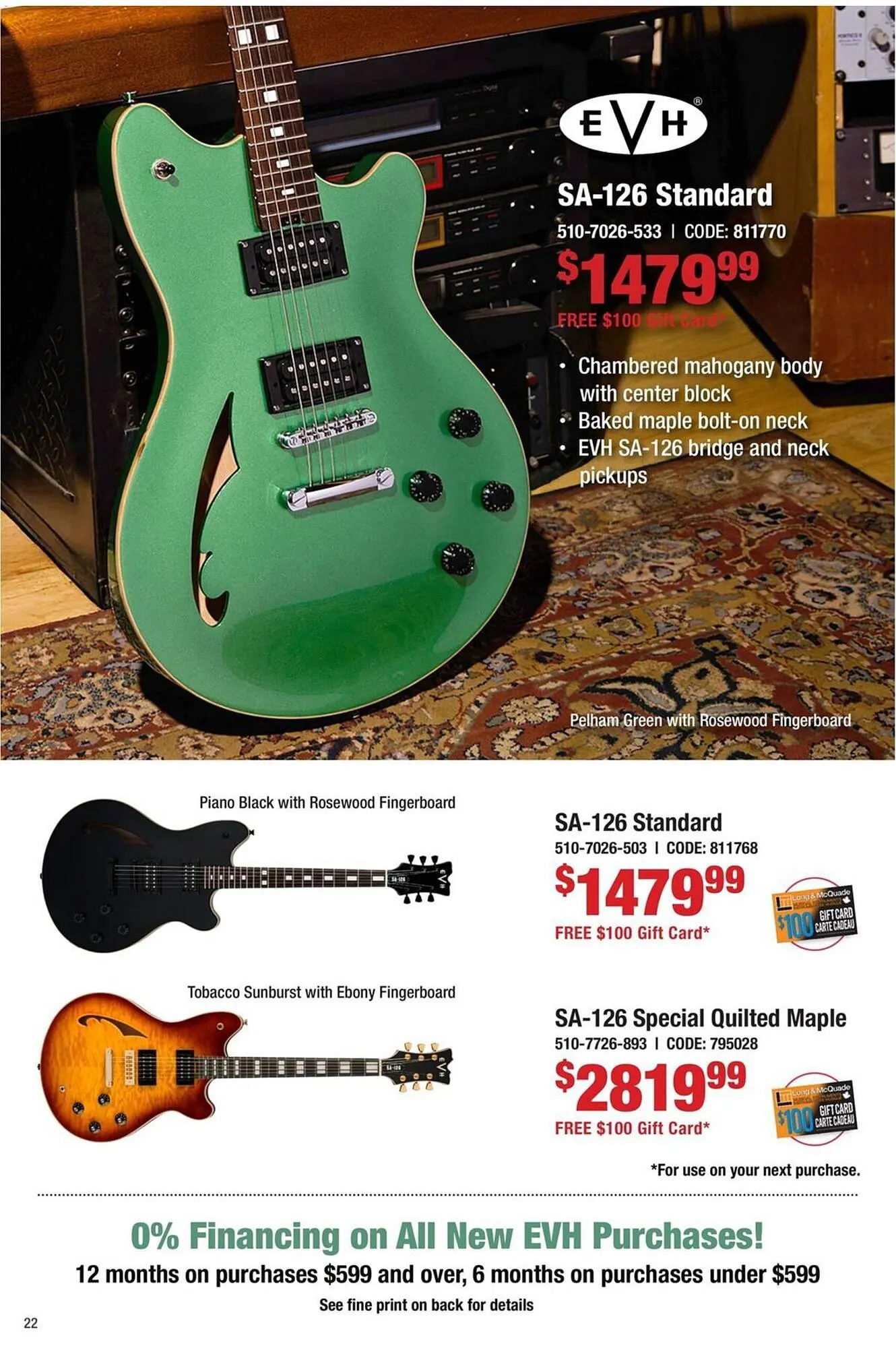 Long & McQuade flyer from August 19 to August 31 2025 - flyer page 22