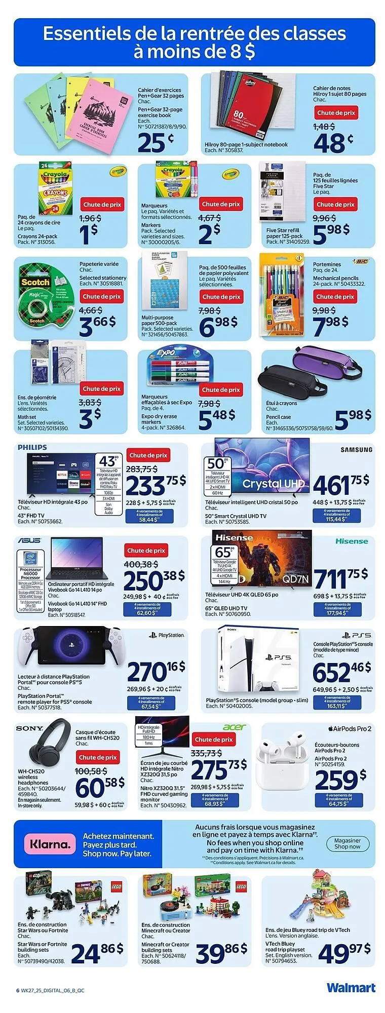 Walmart flyer from July 31 to August 6 2025 - flyer page 10