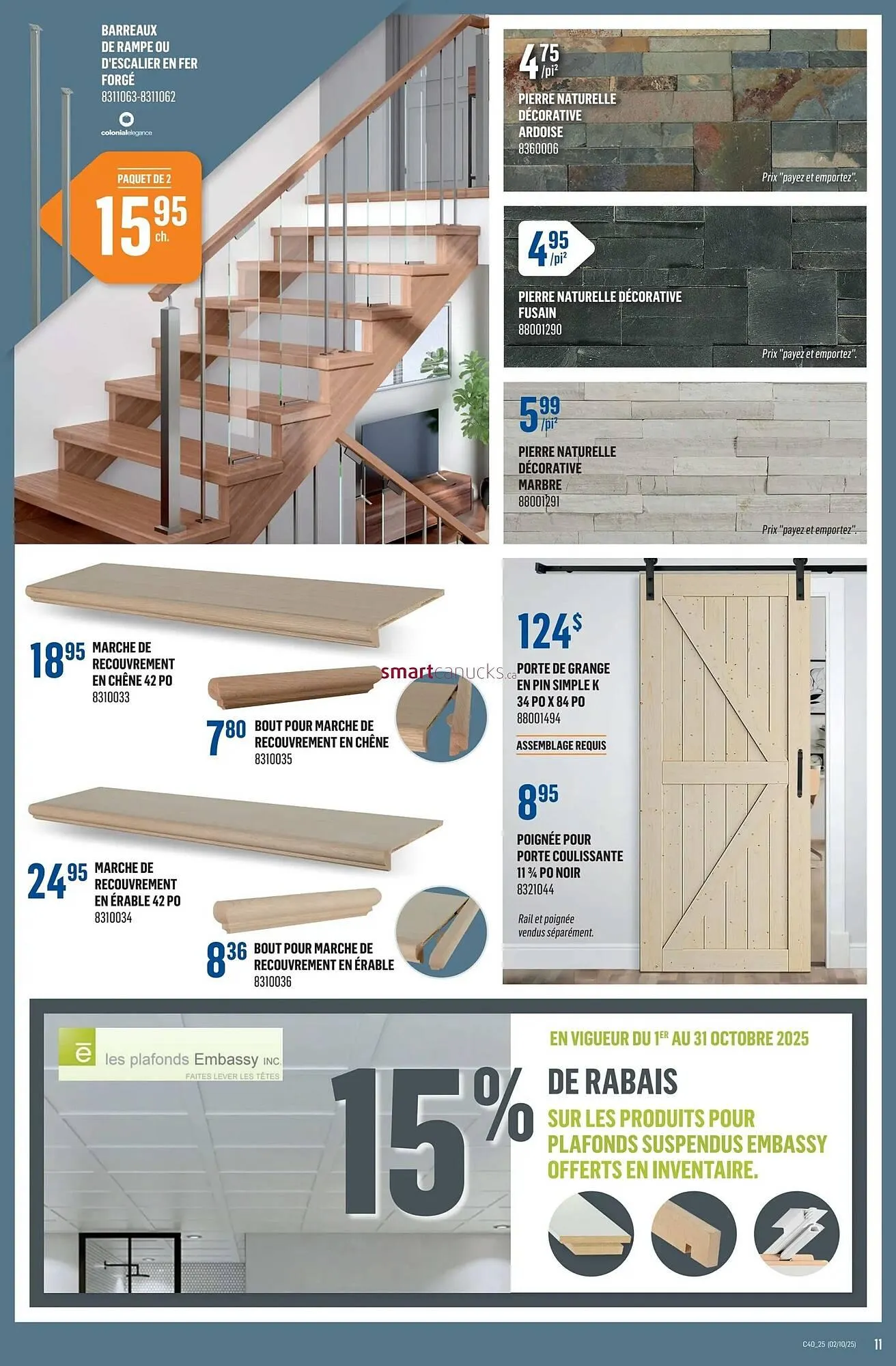 Canac flyer from October 2 to October 8 2025 - flyer page 11