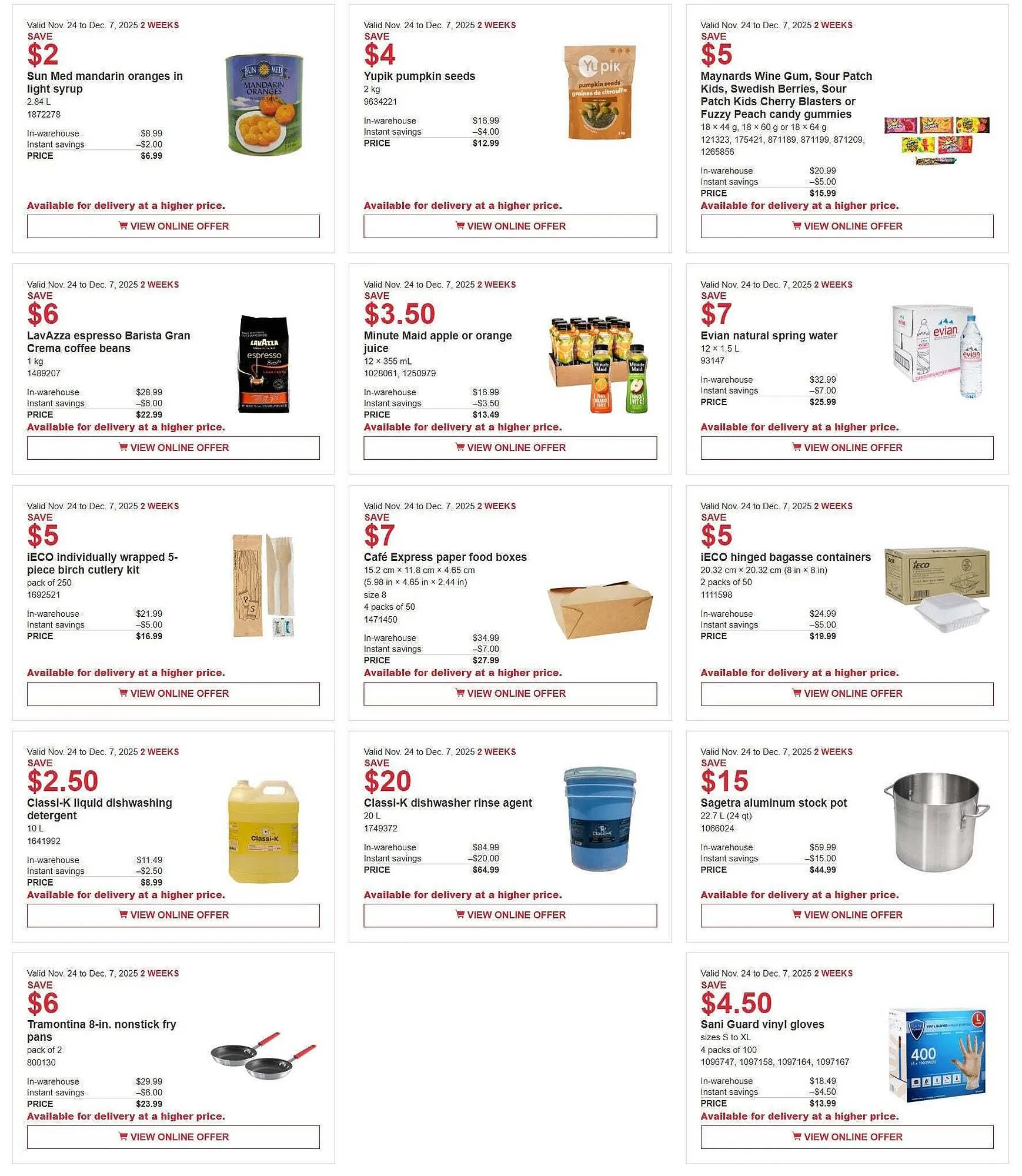 Costco flyer from November 24 to December 8 2025 - flyer page 2