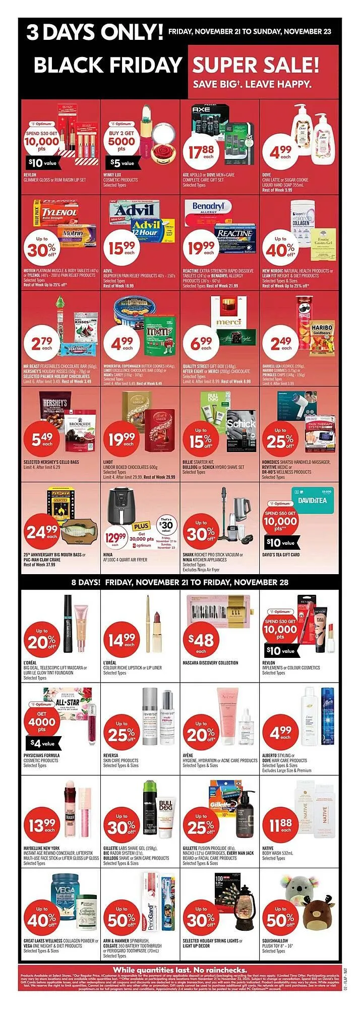 Shoppers Drug Mart flyer from November 21 to November 29 2025 - flyer page 4