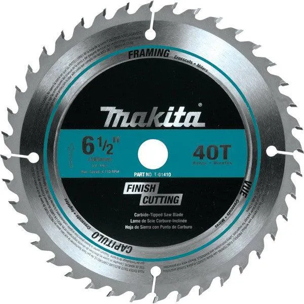 SAW BLADE CIRCULAR CT 6-1/2" 40T MAKITA