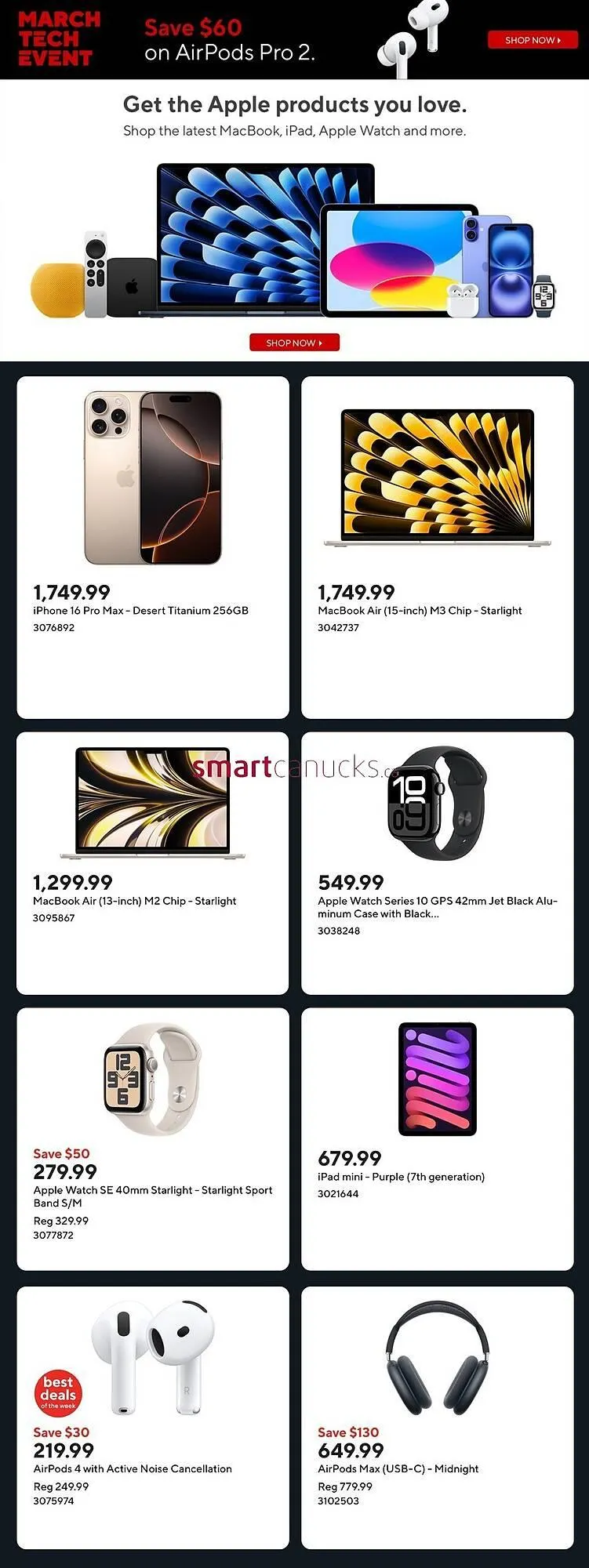 Staples flyer from March 14 to March 20 2025 - flyer page 4