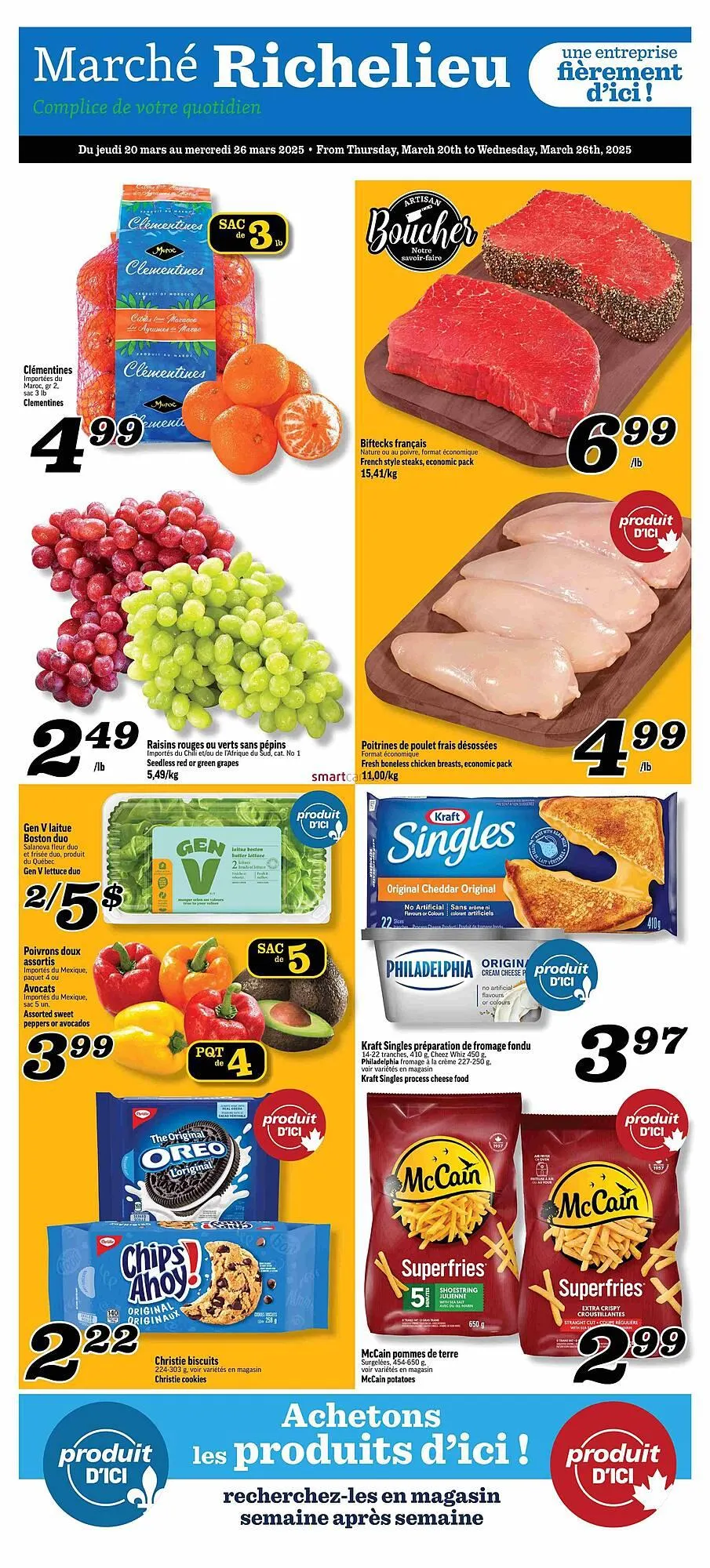 Marché Richelieu flyer - 1