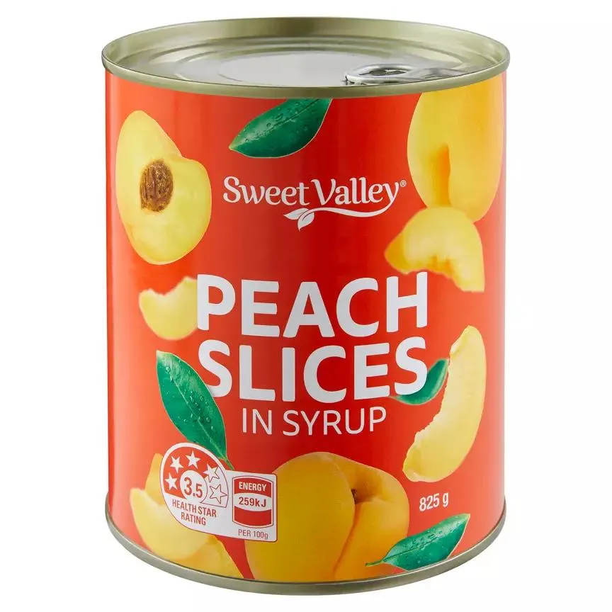Peach Slices In Syrup 825g